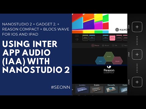 Using Nanostudio 2 with other IAA (Inter App Audio) apps