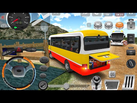 New Hyundai County Games 3D - Bus Offroad Driving 2026: Minibus Simulator Vietnam - Android Gameplay