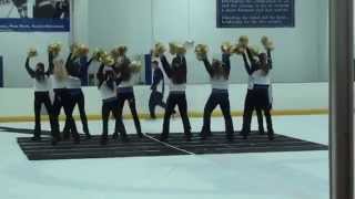 preview picture of video 'JCU Dance Team ON ICE Applause (10/18/13)'