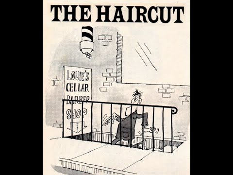 "The Haircut."  Don Martin cartoon
