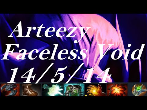 Arteezy Faceless Void vs Phantom Assassin, Magnus - 3 easy deaths, still win - dota2