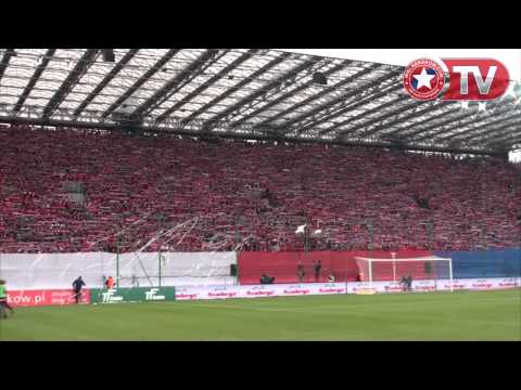Wisła.TV: Serpentyny i hymn przed meczem Wisły z Legią
