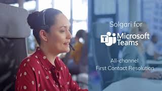 Solgari contact centre for Microsoft Teams - Facebook Messenger & Voice