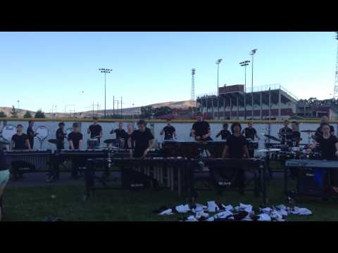 Columbians Percussion In the Lot Closer 2014