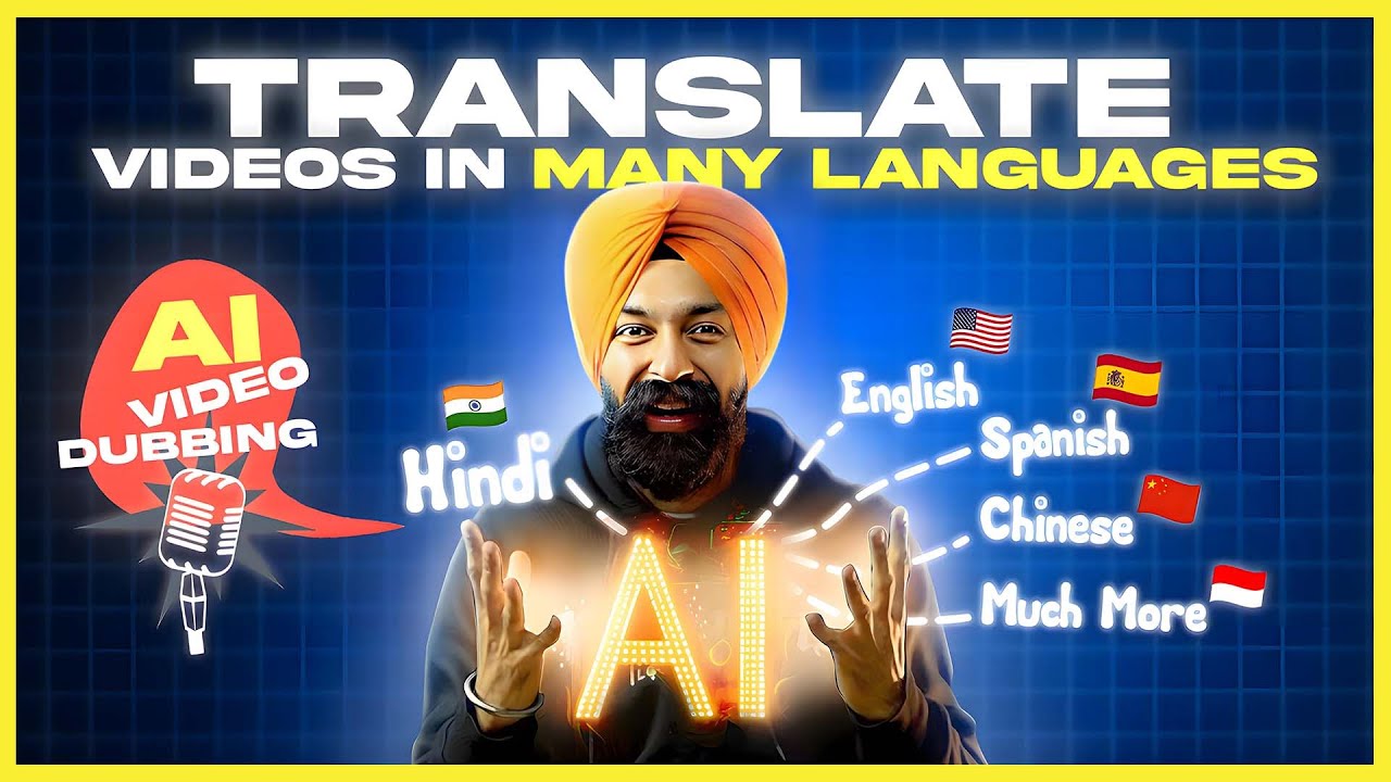 Translate your Video into Many Languages ✅ Ai Dubbing 🤩