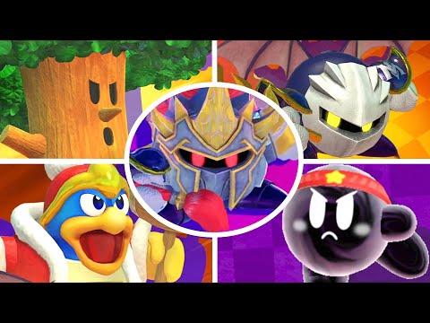 Kirby Fighters 2 - All Bosses + Secret Bosses