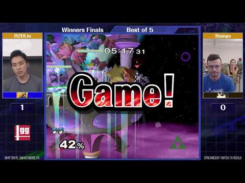 Event Match 29: R2DLiu (Fox) vs Stango (Marth) - Winners Finals