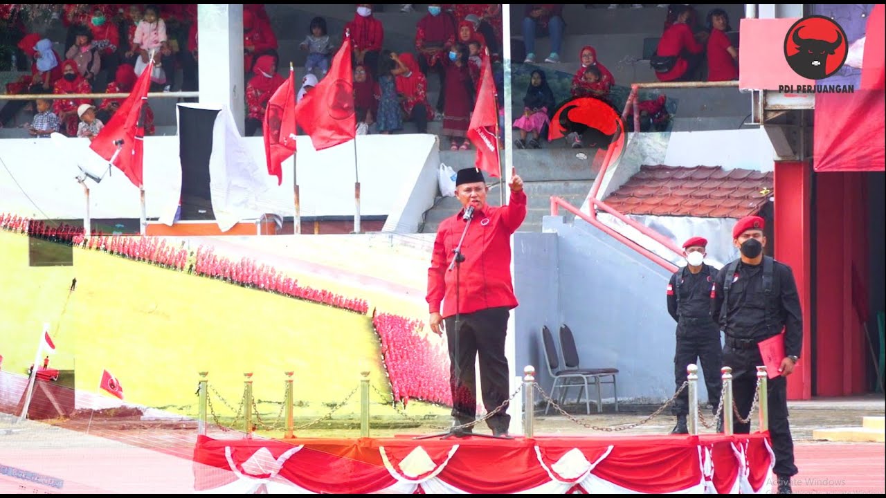 Arahan Ketua DPC PDI Perjuangan Lampung Selatan. H Nanang Ermanto Persiapan Menghadapi 2024