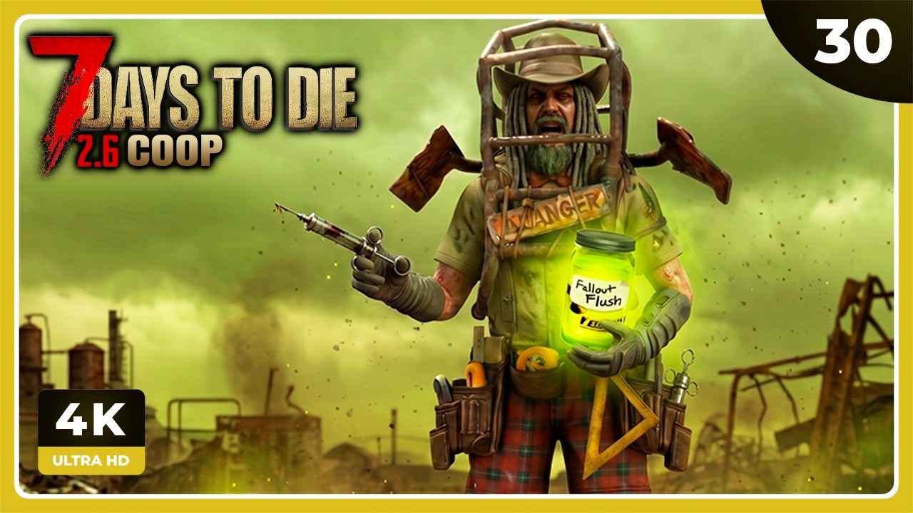7D2D #30 | WASTELAND!! LA ZONA MÁS PELIGROSA | 7 DAYS TO DIE Gameplay Español