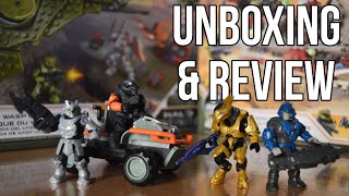 MEGA HALO - UNSC Mongoose Outriders UNBOXING & REVIEW