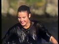 Girl In Wet T Shirt Shorts In Finnish Bicycle Advert 1991