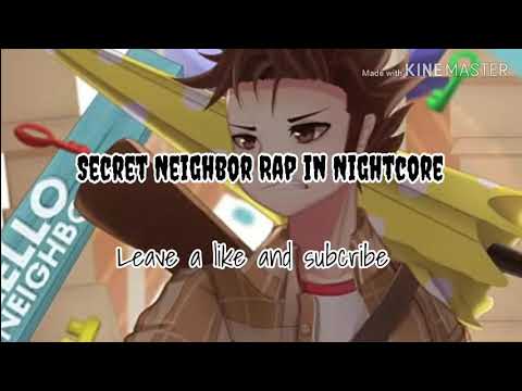 Secret Neighbour Rap: No keeping secrets in Nightcore