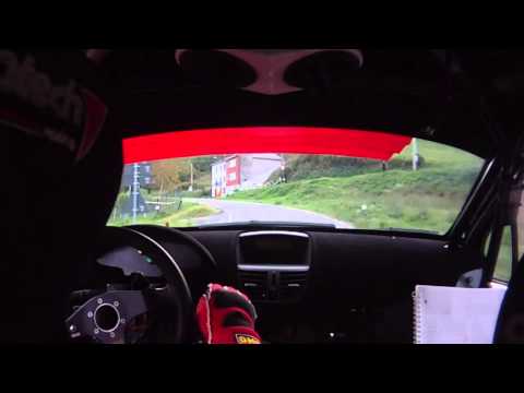 CameraCar 1° Rally Ronde Valtidone 2012 Leoni - Nodi Peugeot 207 Super 2000 Crash