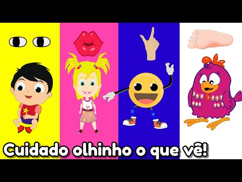 Cuidado Olhinho o que vê | Música infantil Gospel
