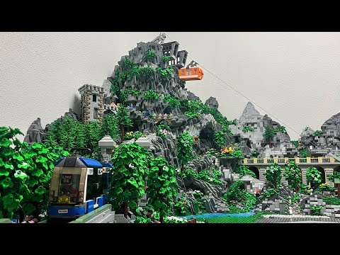 Seilbahn Bergstation |Und Natürlich ganz viel Bergbau |Folge 115 | LEGO®Klemmbaustein Stadt Baustein