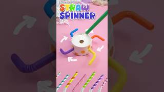 Straw Spinner STEM Challenge 🌀 | Easy Science Experiment for Kids