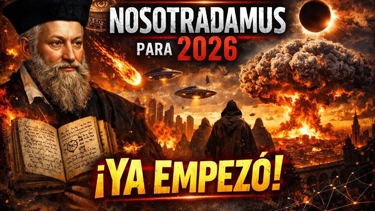 Nostradamus ADVIERTE que el 2026 será el AÑO del CAOS