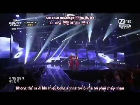 [Vietsub + Kara] 140821 STELLAR - MASK @ M! Countdown Comeback Stage