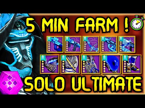 The DREAM FARM ! Hunter Solo Ultimate 'Nightmare of gahlran' - in 5 Min ! Destiny 2 ♥