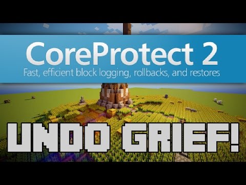 Minecraft- CoreProtect | PLUGIN TUTORIAL