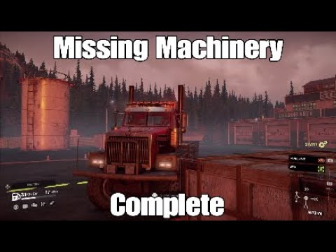 Snowrunner task: Missing machinery