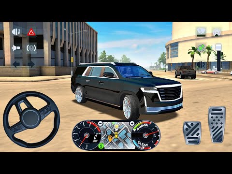 New Cadillac Escalade Big SUV Uber Taxi Drive - Taxi Car Simulator : EVO - Android Gameplay