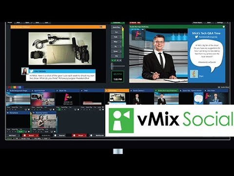 HOW ADD LIVE COMMENTS FROM FACEBOOK & YOUTUBE IN VMIX// VMIX SOCIAL//LIVE STREAM PRODUCTION
