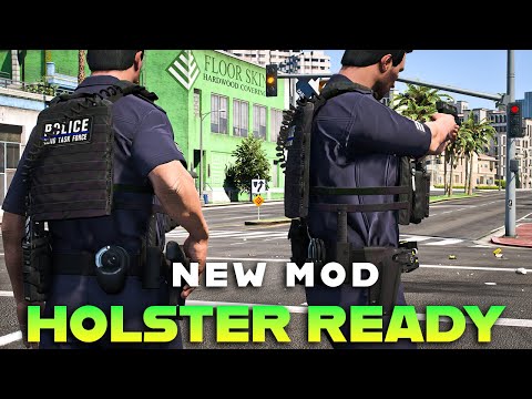 GTA 5 LSPDFR: Win Every Gunfight with the HolsterReady Mod!