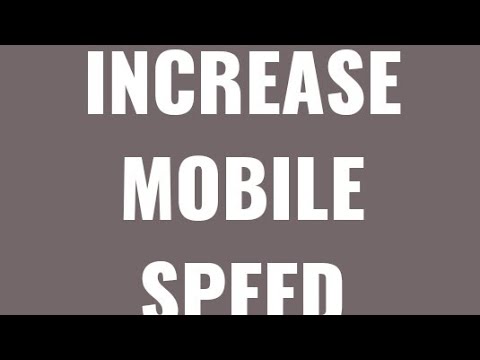 HOW TO INCREASE MOBILE SPEED AND DELETE VIRUS