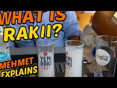 Mehmet Explains Rakı | Turkish Drink Experience in Kusadasi Bazaar