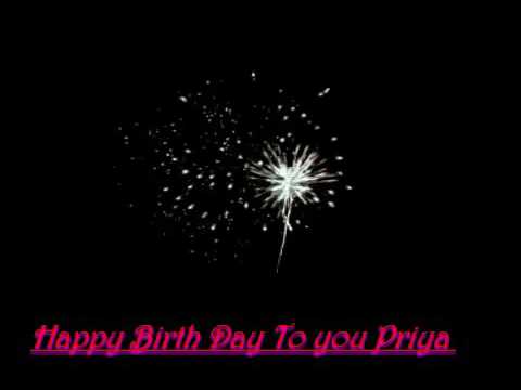 Happy Birthday to you priya(2)