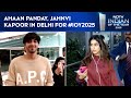 Janhvi Kapoor Ahaan Panday In Delhi For NDTV Indian Of The Year 2025