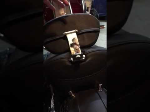Mustang Solo Seat with Rider Backrest