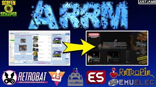 Manually Download Artwork/videos with ARRM #retropie #emuelec #recalbox