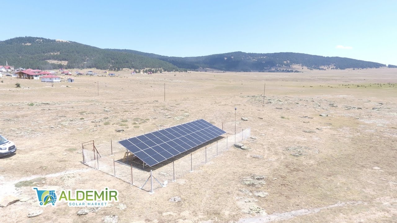 Benli Yaylası - Peçenek Köyü 16.52kWp/15kWe Tarımsal Sulama Sistemi Çamlıdere/Ankara
