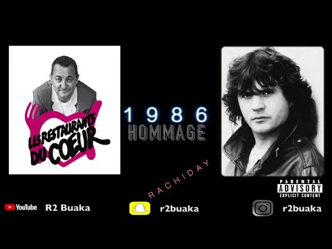 #R2Buaka #coluche #Hommage #balavoine #Music #Rachiday - 1986