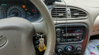 How to reset your 2002 Oldsmobile Alero security alarm