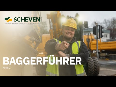 Baggerführer (m/w/d) bei der Scheven GmbH