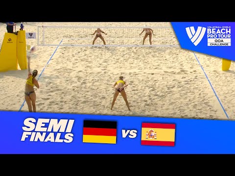 Ittlinger/Borger vs. Álvarez M/Moreno - Semi Finals Highlights Goa 2023 #BeachProTour