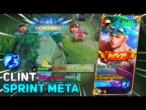 Clint Sprint Meta | New Best Spell For Clint? - MLBB