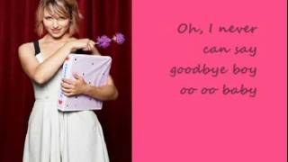 Never Can Say Goodbye - Glee (with Lyrics)