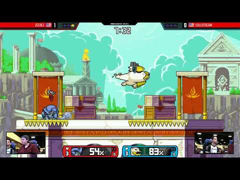 GENESIS 6 Rivals of Aether - Top 48 - Winners Quarters: ZeeBee (Krag) vs PG|Fullstream (Etalus)