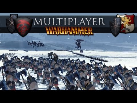 Chaos and Vampires vs Chaos and Empire (Total War: Warhammer Battle #188)
