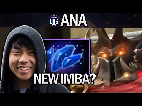OG.ANA WRAITH KING WITH AGHANIMS SHARD - DOTA 2 7.28 GAMEPLAY