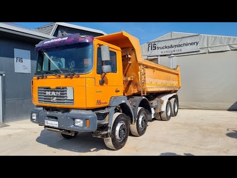 MAN FE 410A 8x4 Meiller tipper - FIŠ TRUCKS SLOVENIA