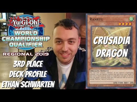 Yugioh Omaha, NE Regional 3rd Place Deck Profile - Crusadia Dragon FT. Ranryu - Ethan Schwarten