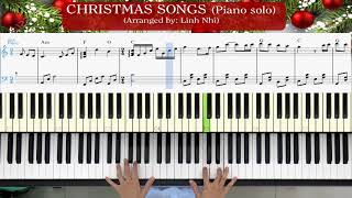 ĐỘC TẤU PIANO | Jingle Bells, We wish you a Merry Christmas, Santa Claus is coming to town