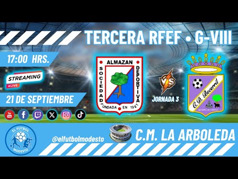 SAD ALMAZAN - CD BECERRIL · Tercera RFEF · Grupo 8