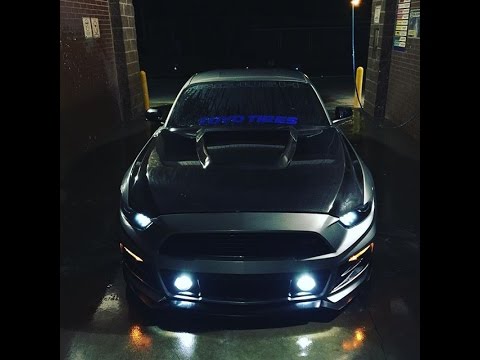 S550 Mustang Hood Installation Anderson Composites