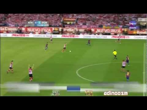 Barcelona Pressing vs. Athletic ||Copa Del Rey Final 2012||